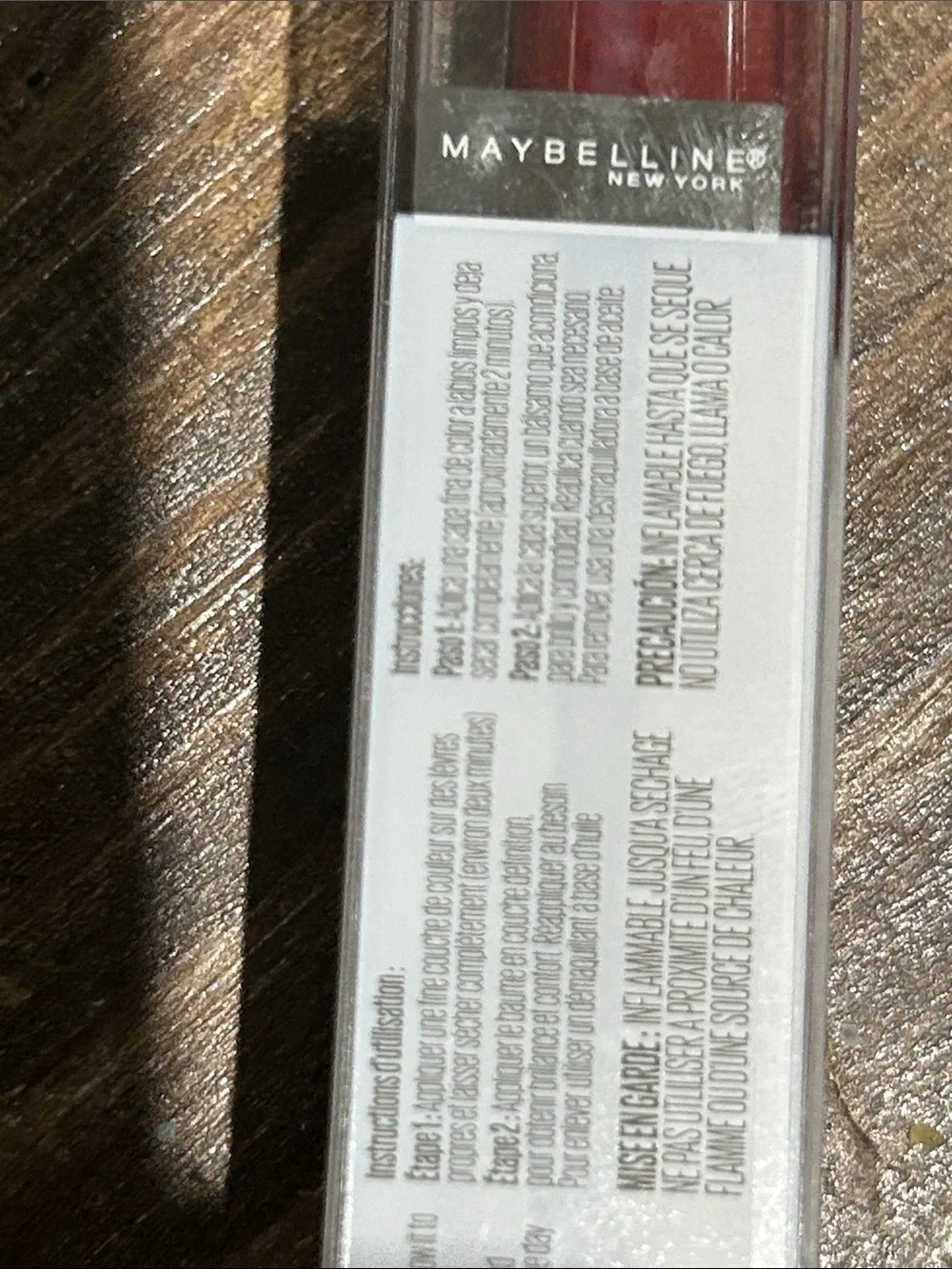 Maybelline Super Stay 24 Color Lipstick - Everlasting Wine 005 microflex